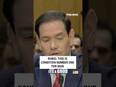 Rubio: This is condition number one for Iran #foxnews #news #shorts