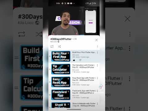 30DaysOfFlutter with @Kilo_Loco @ElonMusk-FanZone @flutterdev @flutterdev