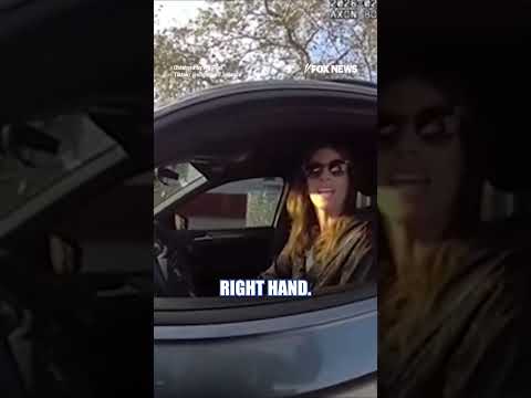 One-handed woman stopped for alleged cellphone use while driving #shorts #us #news #foxnews