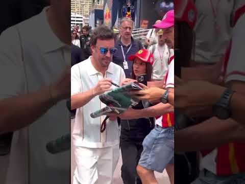 Fernando Alonso & Lance Stroll arrive on boats for Monaco GrandPrix