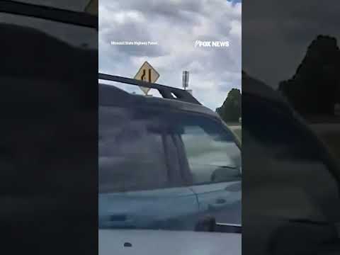JUST IN: Homicide suspect opens fire on state troopers during a high-speed chase #shorts #usa #us