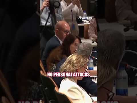 Israel’s UN Ambassador CLASHES with official after being interrupted #shorts #foxnews #news #us