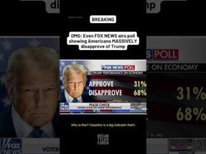 OMG: Even FOX NEWS airs poll showing Americans MASSIVELY disapprove of Trump