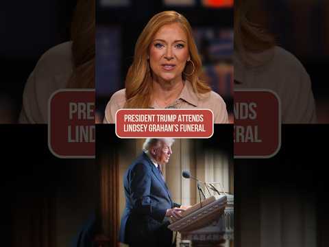 Trump tells Classic Story at Lindsey Graham's Funeral