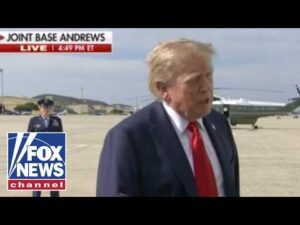 WATCH: President Trump takes reporter questions ballroom ruling, replacing Leavitt