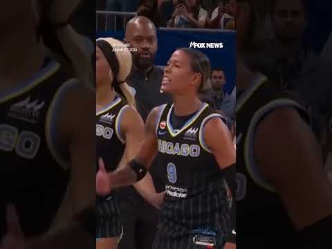 WATCH: Enes Kanter Freedom EJECTED from WNBA game after heated exchange #shorts #foxnews #sports