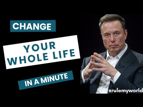CHANGE YOUR LIFE IN A MINUTE   @ElonMusk-FanZone @ElonMusk-11-l5w