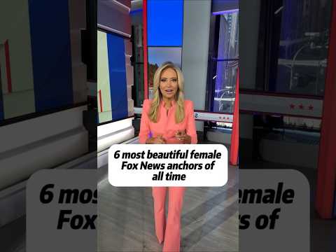 6 most beautiful female fox news anchors of all time #shorts #youtubeshorts #usa #viral #anchor