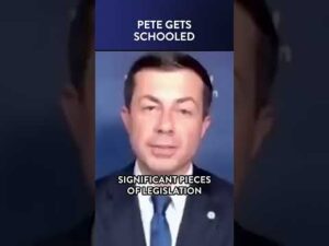 Watch Buttigieg's Face When Host Tells Him to Stop LYING #Shorts