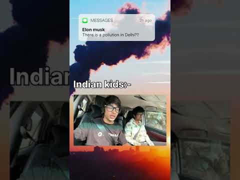 Delhi m kitna pollution h bhaii @souravjvlogs @ElonMusk-FanZone #shorts #souravjoshimemes