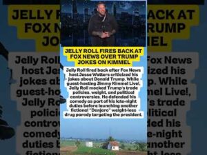JELLY ROLL FIRES BACK AT FOX NEWS OVER TRUMP JOKES ON KIMMEL
