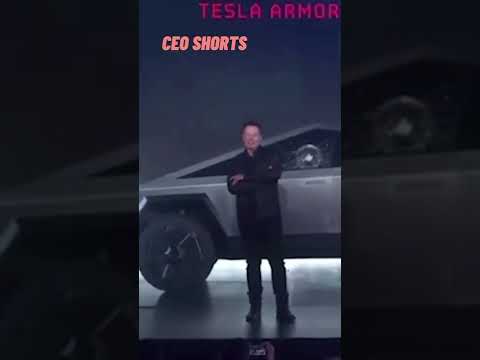 Elon Musk's Reaction on his Epic Cybertruck Bulletproof Window Smash Fail