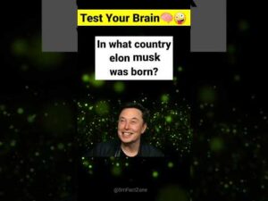 Where Elon Musk Was Born? 🤔| Riddles quiz #shorts #riddles #viral