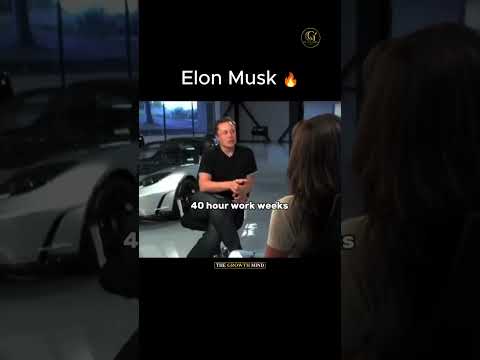 Elon Musk – "100 hours a week" 🔥🇺🇸 #shorts #elonmusk #elonmuskmotivation #usa