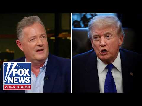 Piers Morgan REVEALS note to Trump