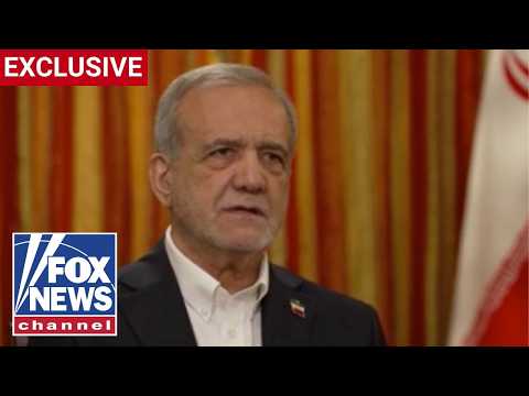 EXCLUSIVE: Iranian President Pezeshkian on protests, future of military actions