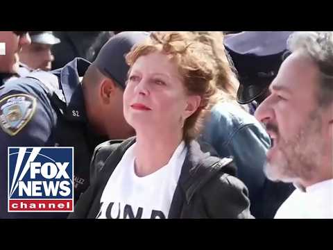 WATCH: Celebs, left-wing politicians ARRESTED at anti-Netanyahu NYC protest