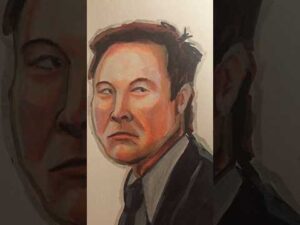 Elon Musk @ElonMusk-FanZone  #fypシ゚viral #fypシ #drawing #art #sketch #elonmusk #хочуврек #рек