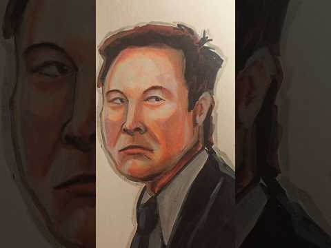 Elon Musk @ElonMusk-FanZone  #fypシ゚viral #fypシ #drawing #art #sketch #elonmusk #хочуврек #рек