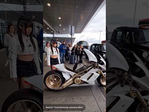 #reels cyber bike suitcase #viral #fyp #elonmusk @ElonMusk-FanZone #shorts #tesla #car @MrBeast